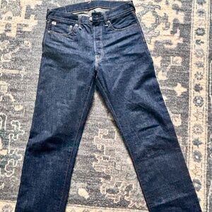 45R (45rpm) selvedge denim
